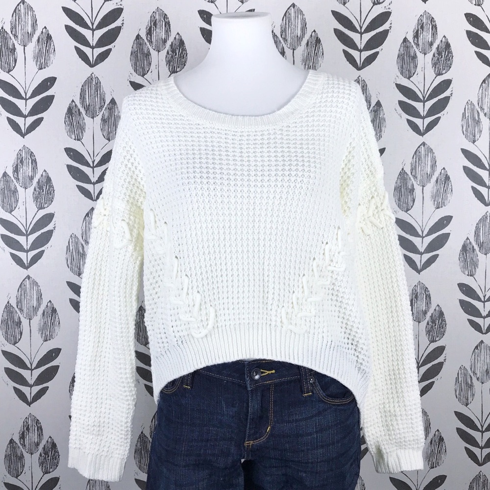 Almost Famous Cropped Chunky Knit Sweater - Picture 4 of 5